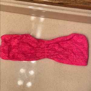 Victoria’s Secret Pink Lace bandeau